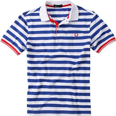 Fred Perry Contrast Cuff Striped Shirt