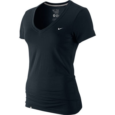 Nike SS SOLID SWOOSH V NECK TEE