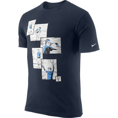 Nike RF Hard Court Graphic Tee