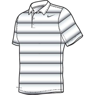 Nike Rally Sphere Stripe Polo Herren