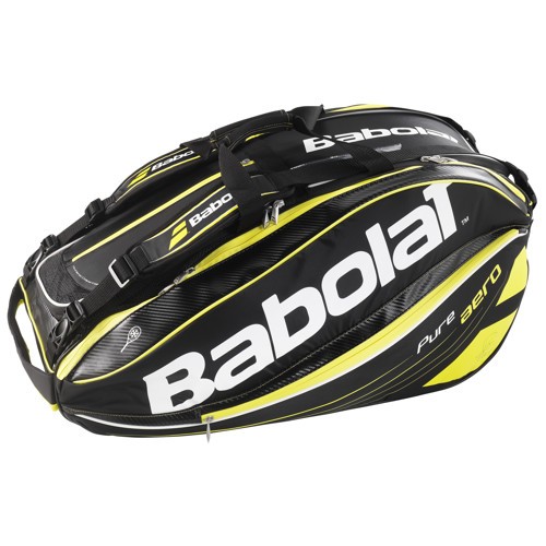 Babolat Schlägertasche Pure Aero Holder X12 - schwarz/gelb