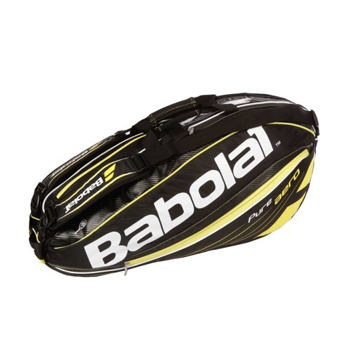Babolat Schlagertasche Pure Aero Holder X6 schwarz gelb