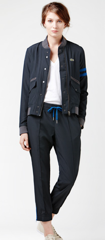 Lacoste Tennis Trainingshose mit eng anliegendem Schnitt