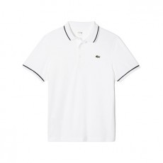 Lacoste REGULAR FIT POLO AUS ULTRA-DRY-PIQUÉ MIT KONTRASTFARBENEN PASPELN