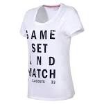 Lacoste T-Shirt Tee Shirt Damen