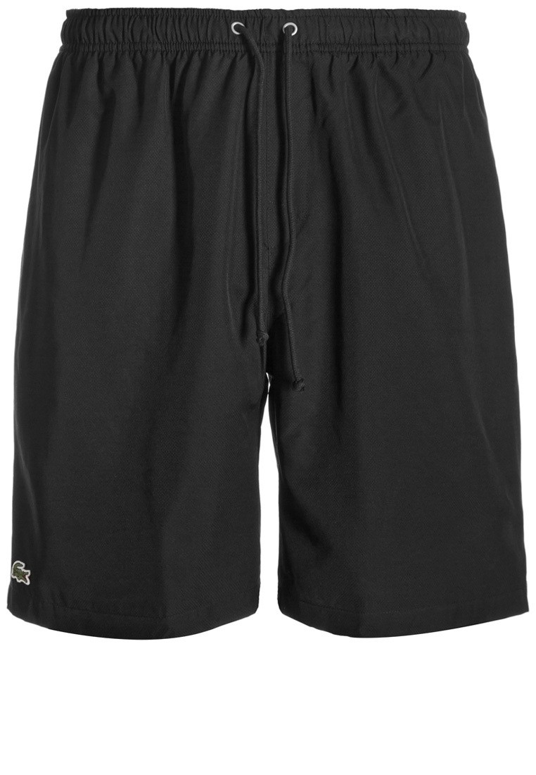 Lacoste UNIFARBENE SPORTSHORTS AUS TAFT