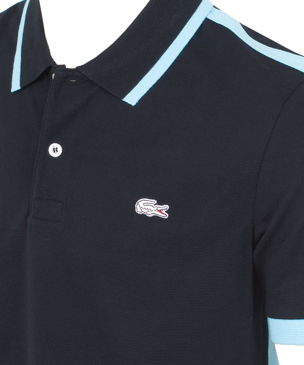 Lacoste Contrast Sleeve Polo Shirt