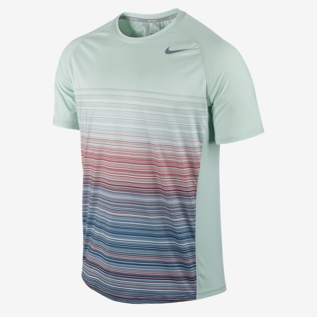 NIKE ADVANTAGE UV STRIPE SHIRT