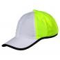 Lacoste Cap - weiß/neon gelb