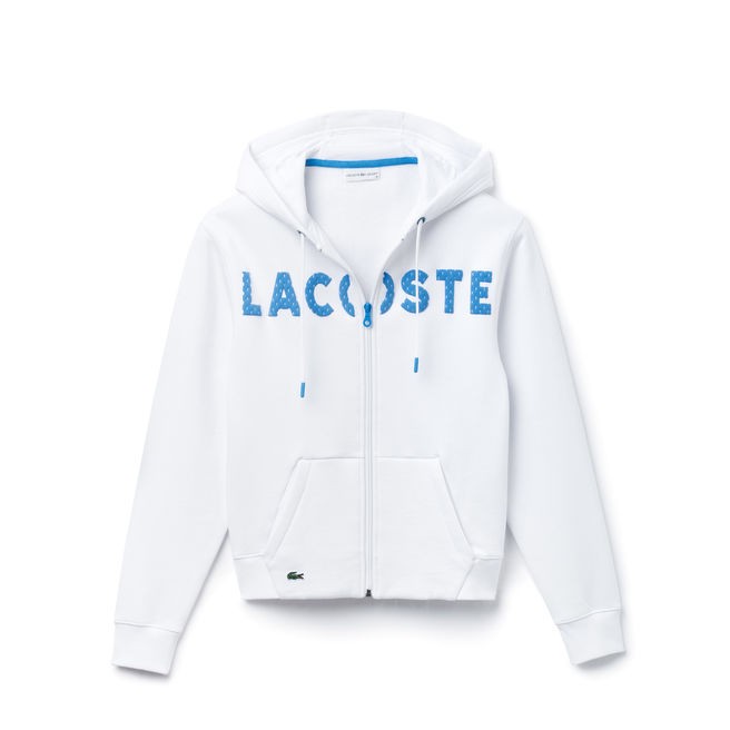 FLEECE-SWEATJACKE MIT LACOSTE-SCHRIFTZUG LACOSTE SPORT