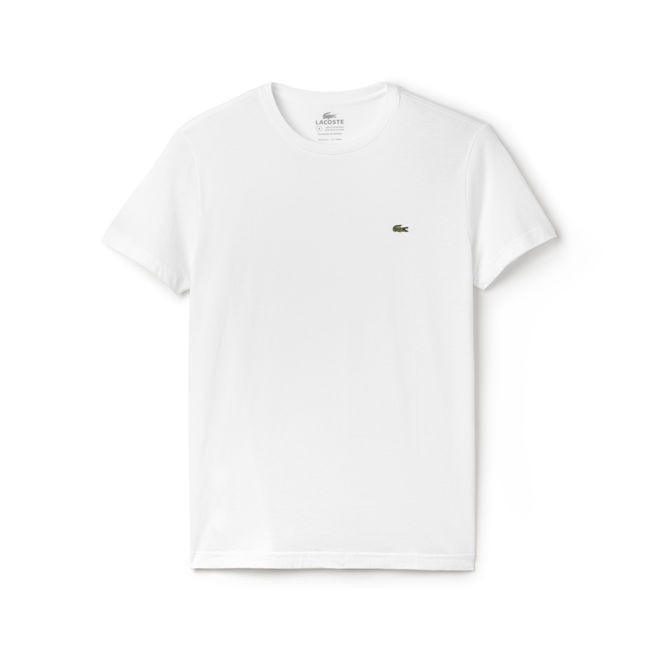 Lacoste REGULAR FIT T-SHIRT MIT RUNDHALSAUSSCHNITT AUS BAUMWOLLE