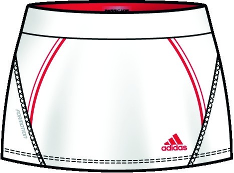 Adidas Women barricade Skort