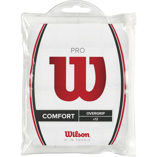 Wilson Griffband Pro Overgrip Perforated - pack of 12 white