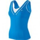 Nike SMASH CLASSIC TANK-L-blau