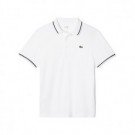 Lacoste REGULAR FIT POLO AUS ULTRA-DRY-PIQUÉ MIT KONTRASTFARBENEN PASPELN